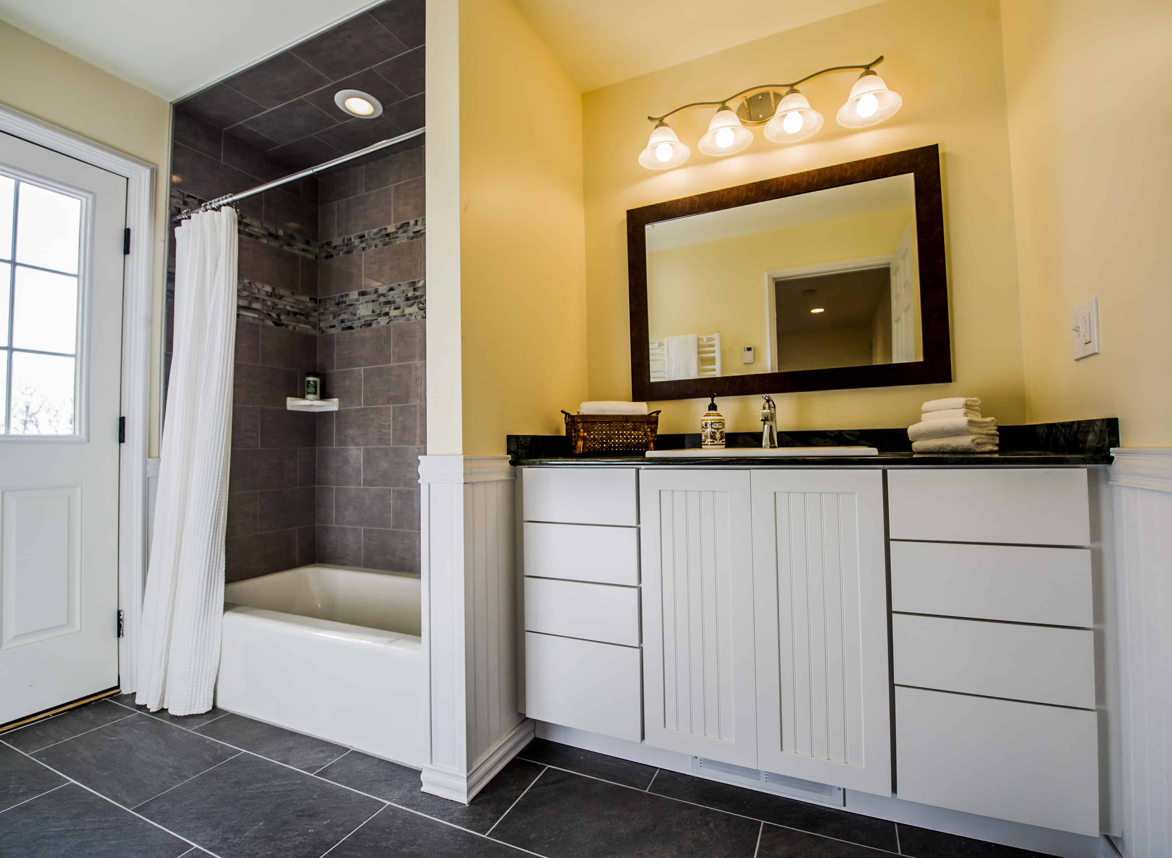 Brunswick Contractor completes Bathroom Remodel for Whole Home Renovation