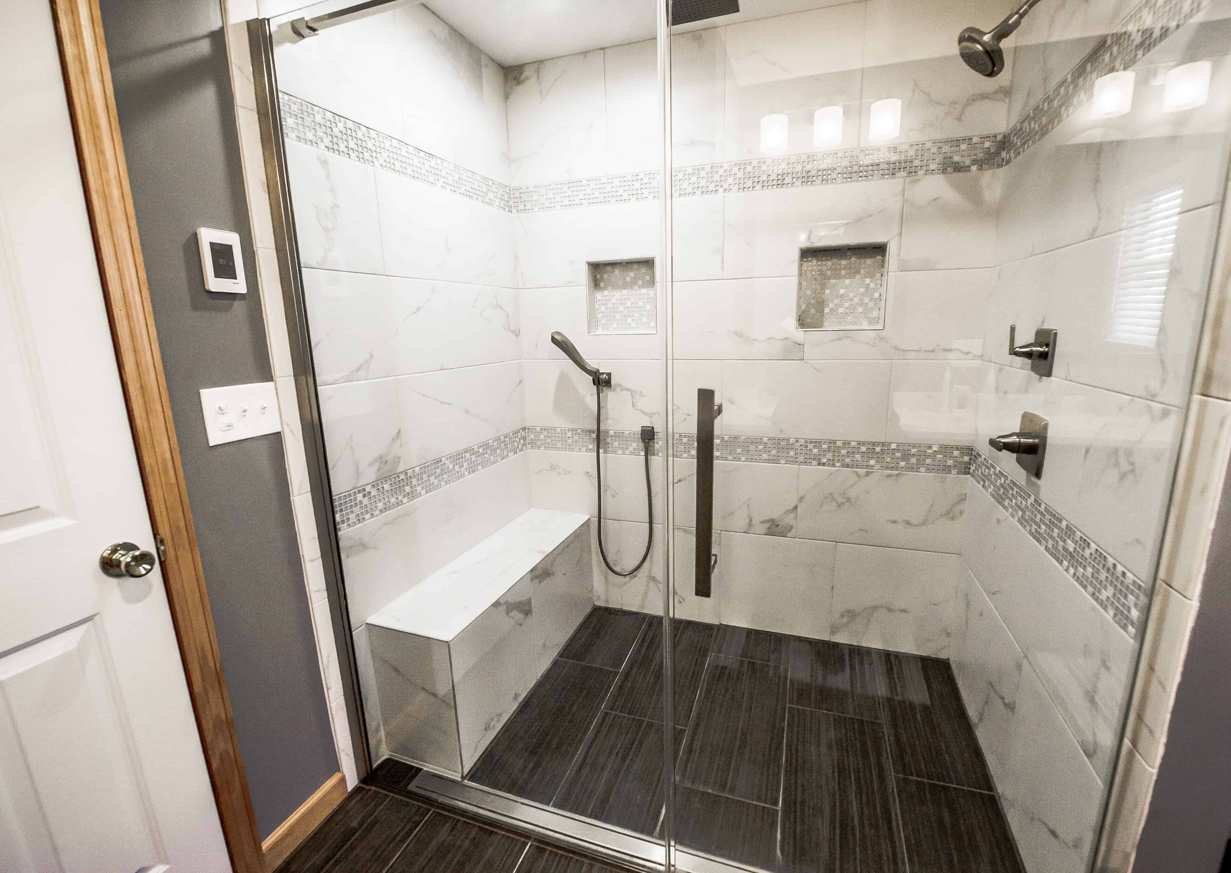 North Greenbush & Wynantskill Bathroom Remodel Shower