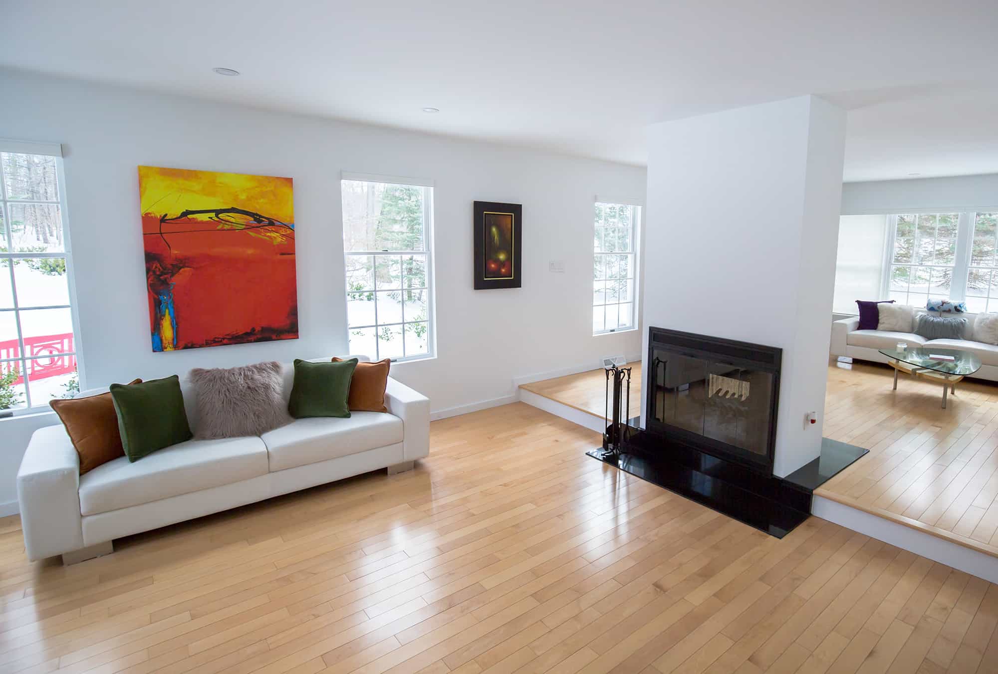 Modern Living Room in Albany County, NY