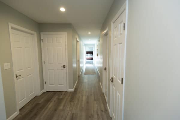 Latham Home Remodeling with hallway